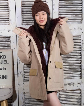 Short bread clothing down cotton coat