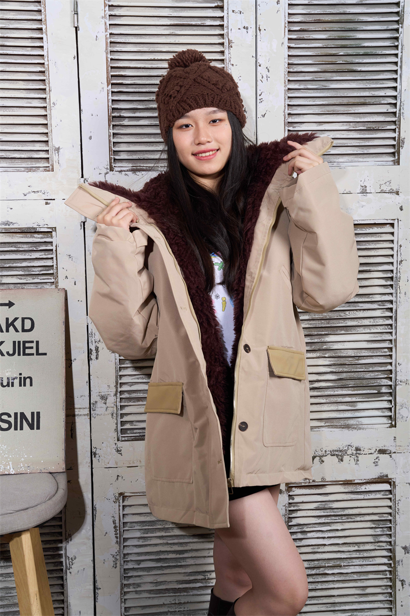 Short bread clothing down cotton coat