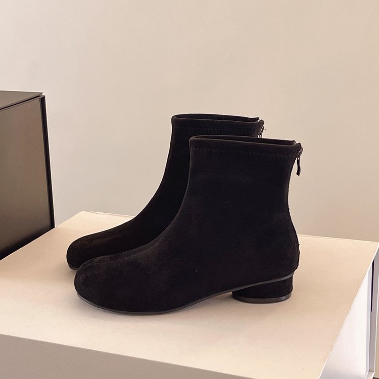 After the zipper martin boots short boots for women