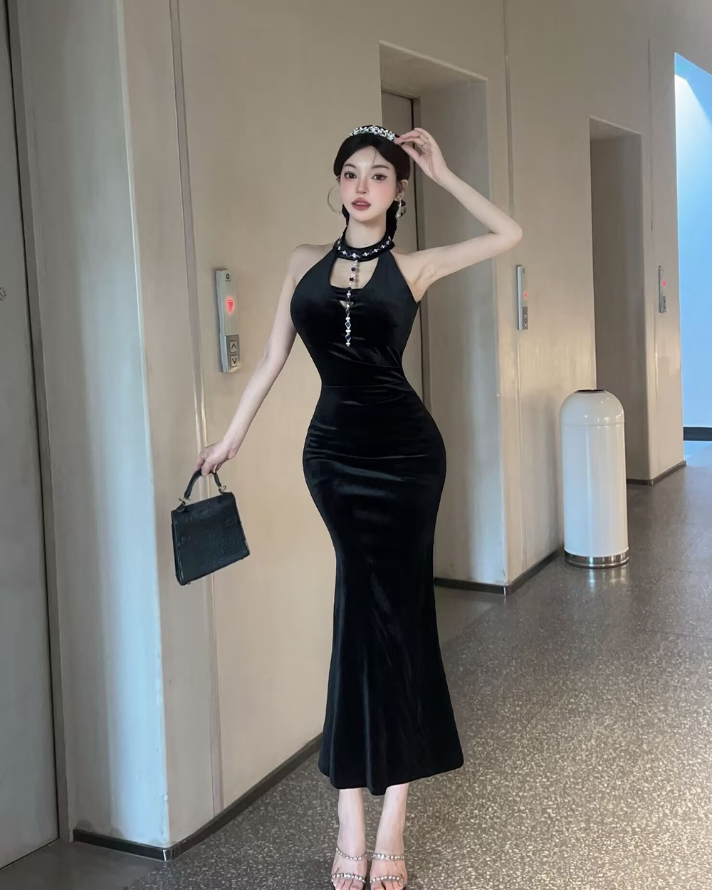 Enticement long dress formal dress for women