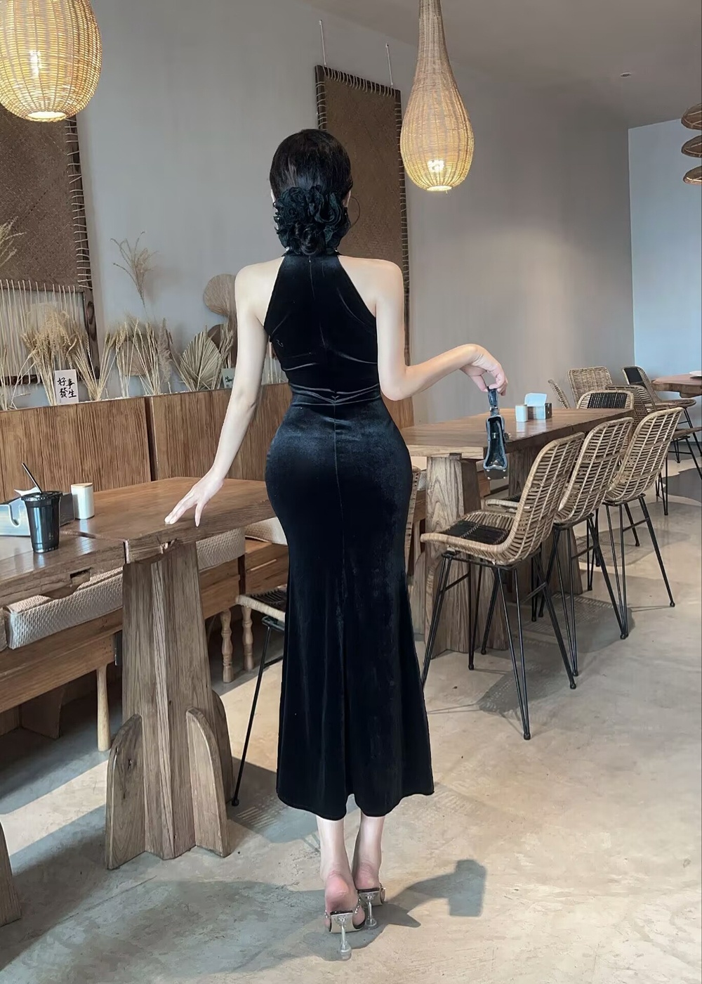 Enticement long dress formal dress for women