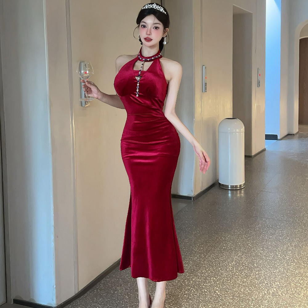 Enticement long dress formal dress for women