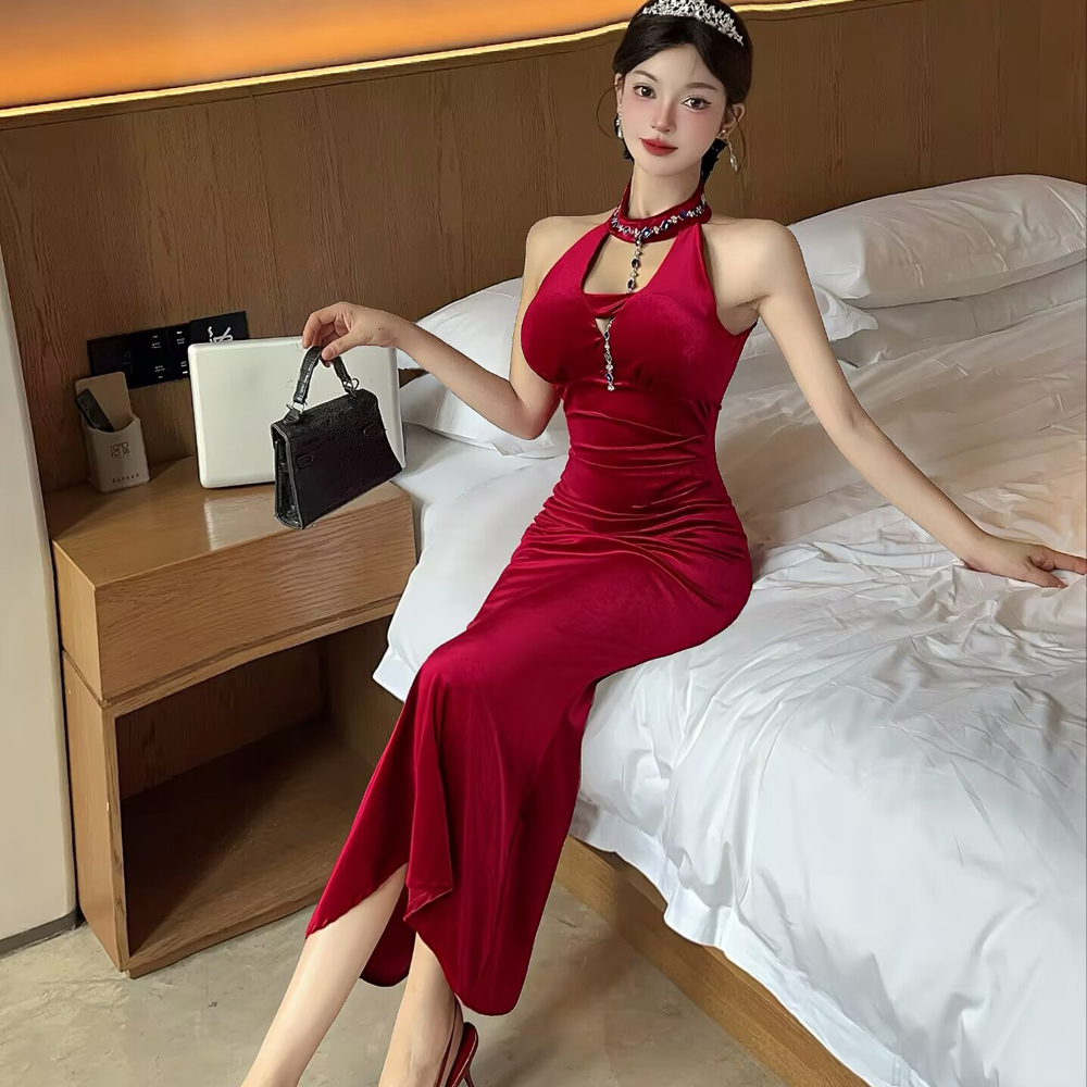 Enticement long dress formal dress for women