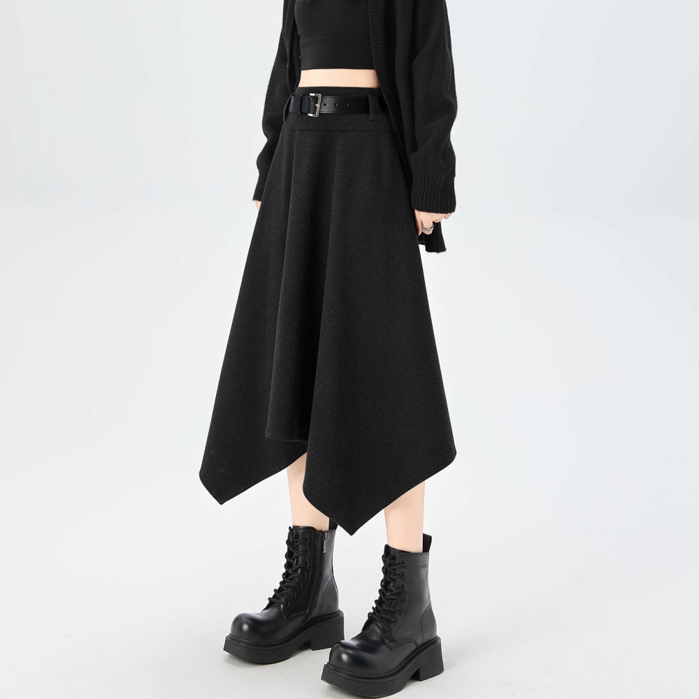 High waist package hip skirt for women
