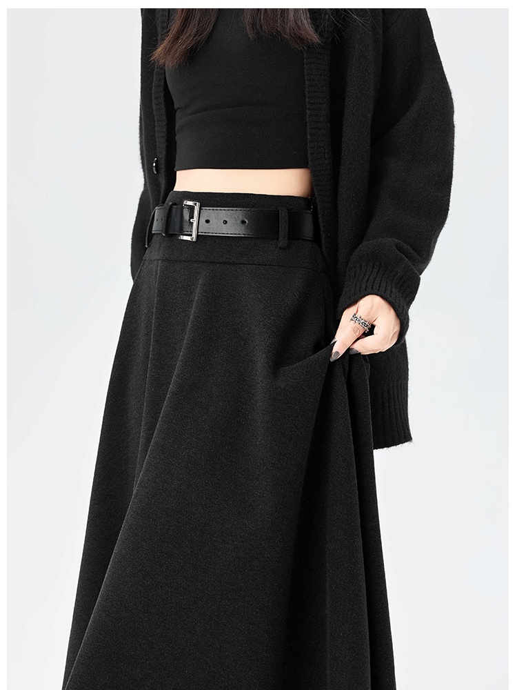 High waist package hip skirt for women