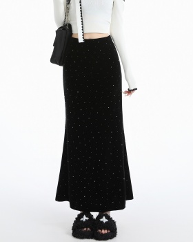 Mermaid autumn and winter A-line skirt for women