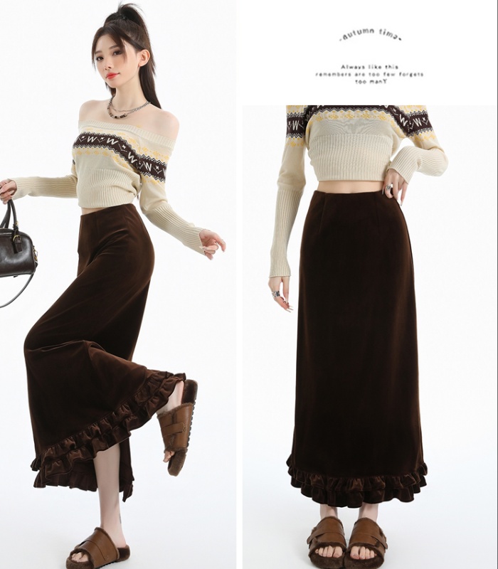 Package hip one step skirt straight skirt for women