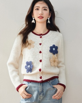 Autumn and winter cardigan temperament sweater for women