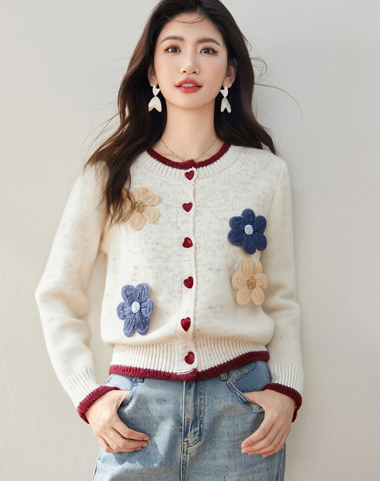 Autumn and winter cardigan temperament sweater for women