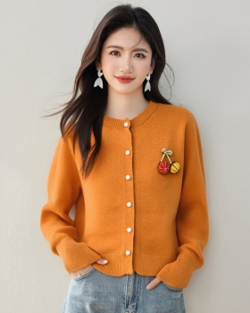 Autumn and winter knitted sweater all-match tender tops