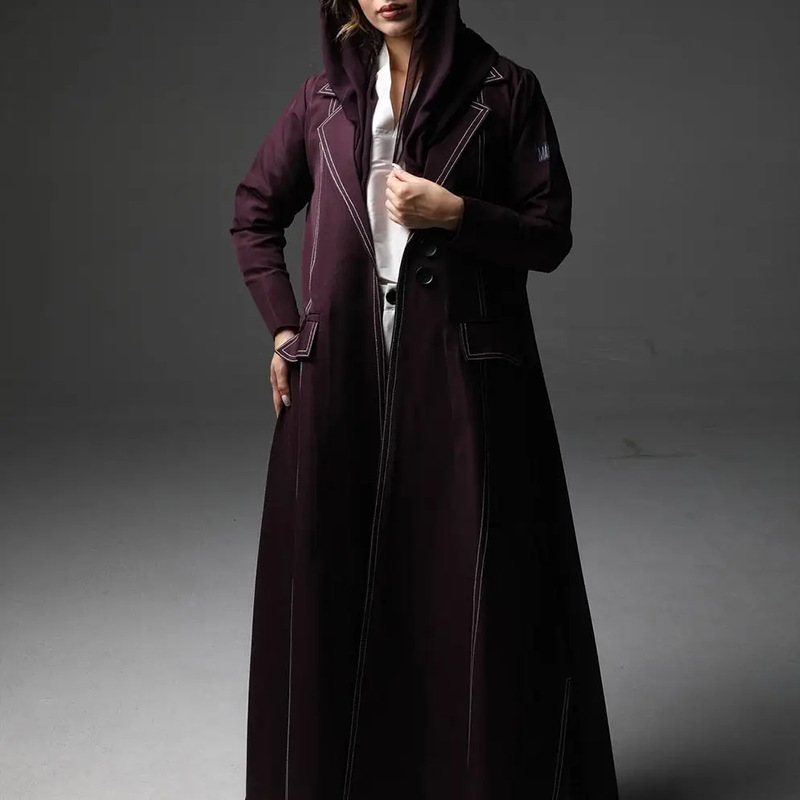 European style lapel business suit mixed colors coat