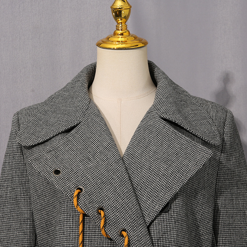 Frenum European style coat British style overcoat for women