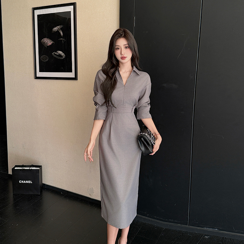 Light luxury business suit autumn dress for women