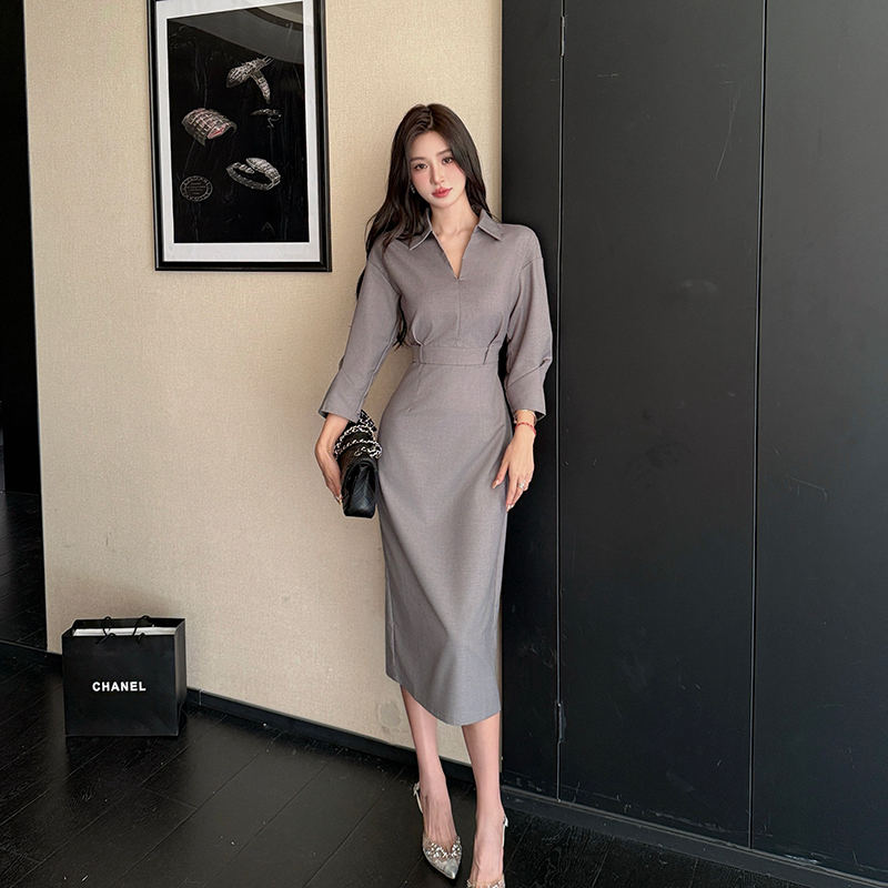 Light luxury business suit autumn dress for women