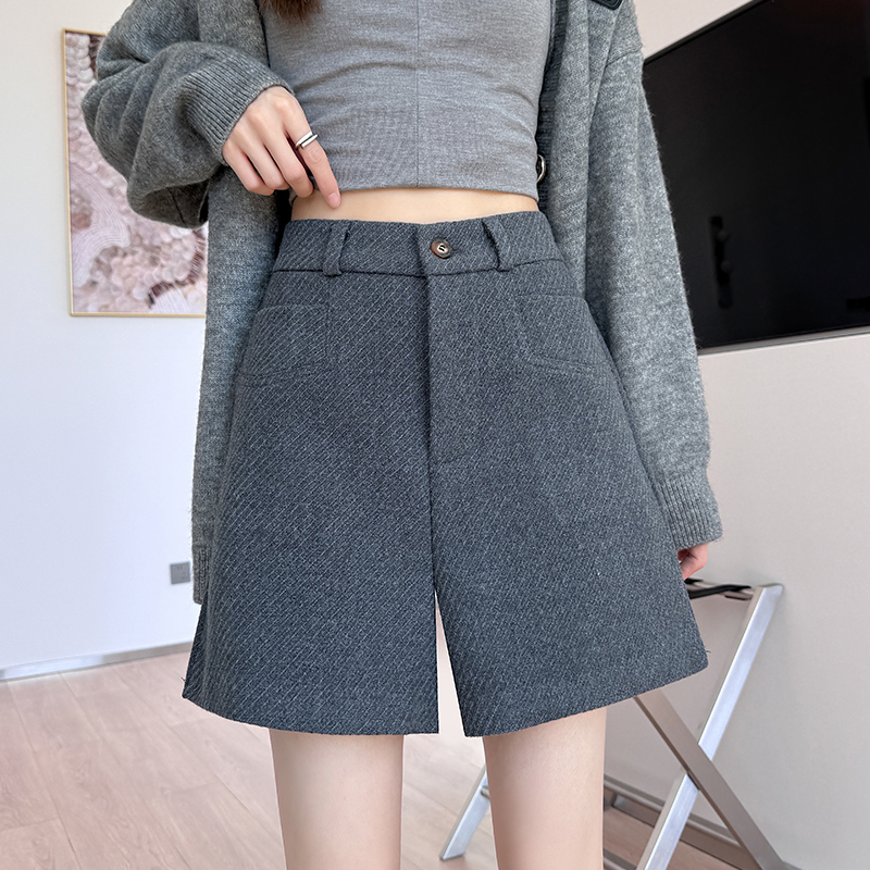 Casual slim pants A-line autumn and winter boots pants for women