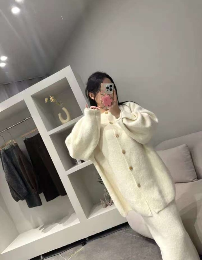 Long sleeve skirt sweater for women