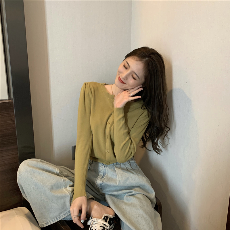 Long sleeve sweater thin tops for women