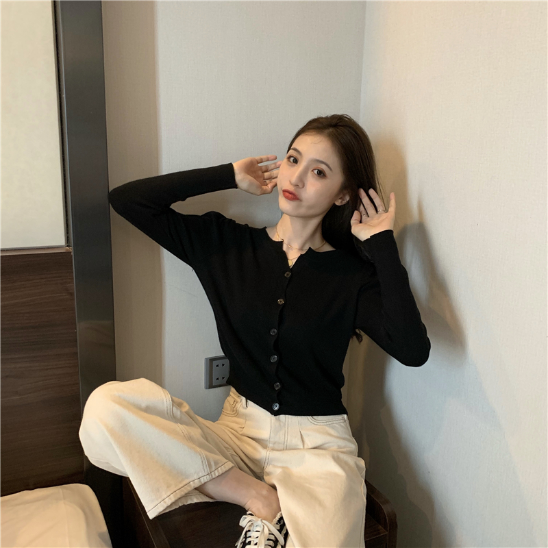 Long sleeve sweater thin tops for women