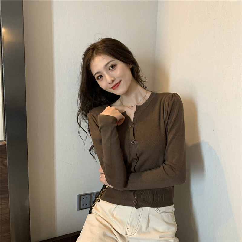 Long sleeve sweater thin tops for women