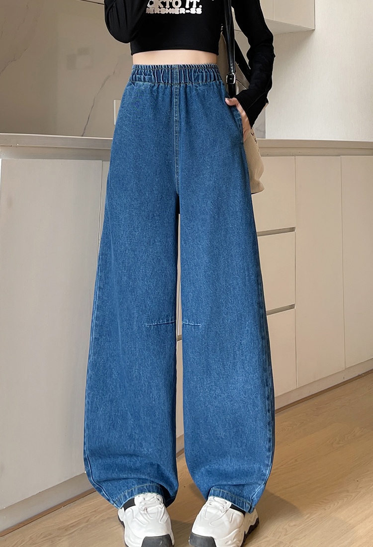 American style jeans retro long pants
