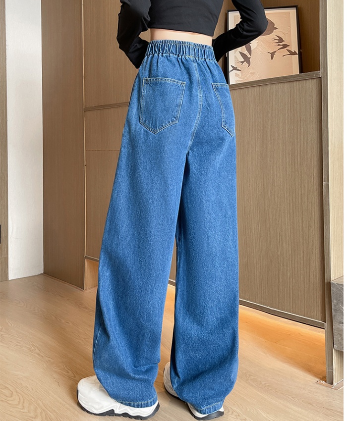American style jeans retro long pants