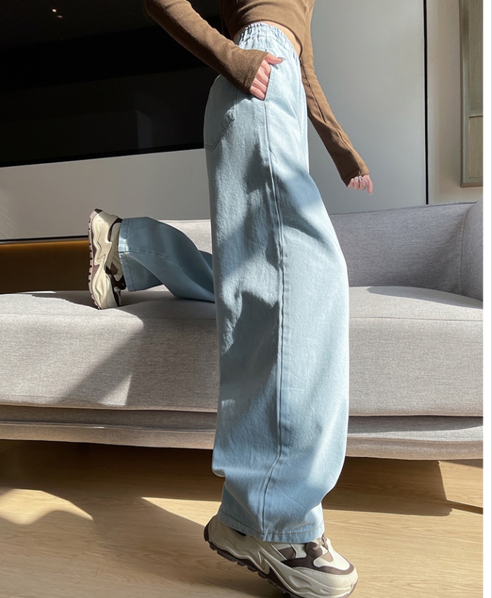 American style jeans retro long pants