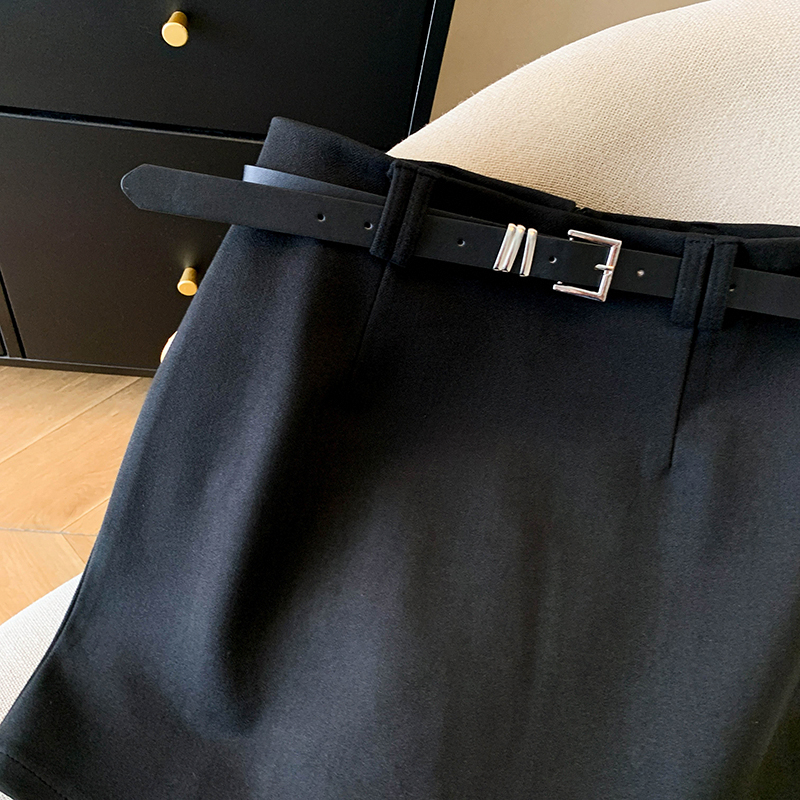A-line skirt autumn and winter short skirt for women