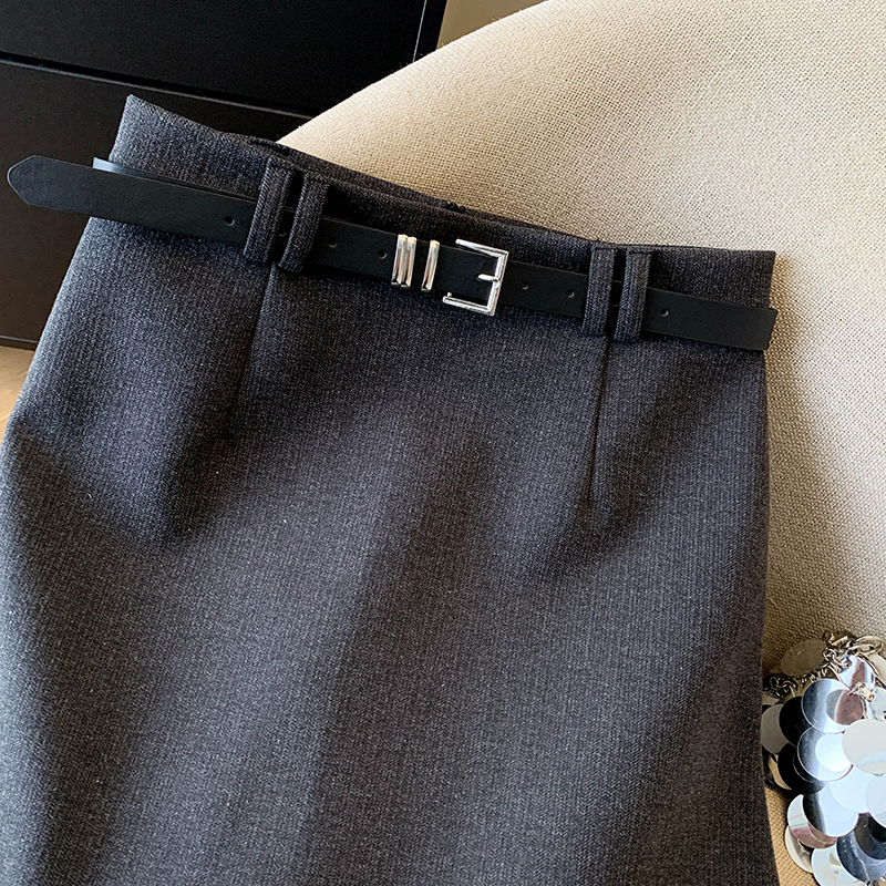 A-line skirt autumn and winter short skirt for women