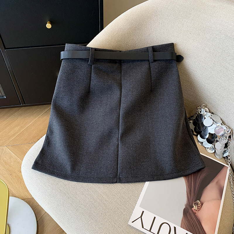 A-line skirt autumn and winter short skirt for women