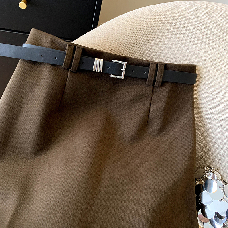 A-line skirt autumn and winter short skirt for women