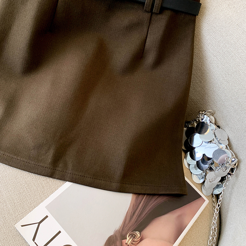 A-line skirt autumn and winter short skirt for women