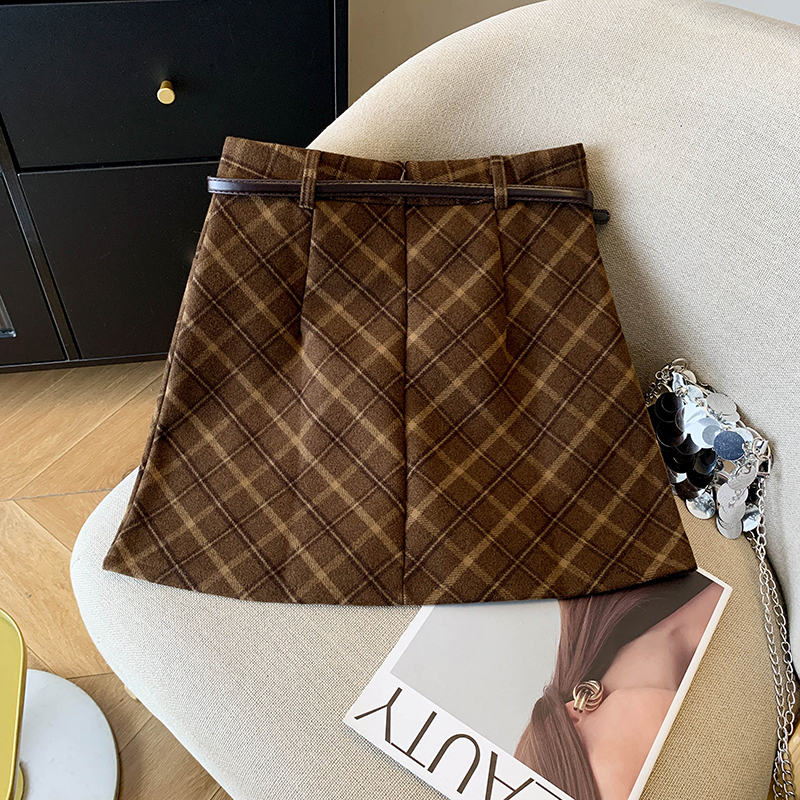 Slim high waist short skirt package hip skirt for women