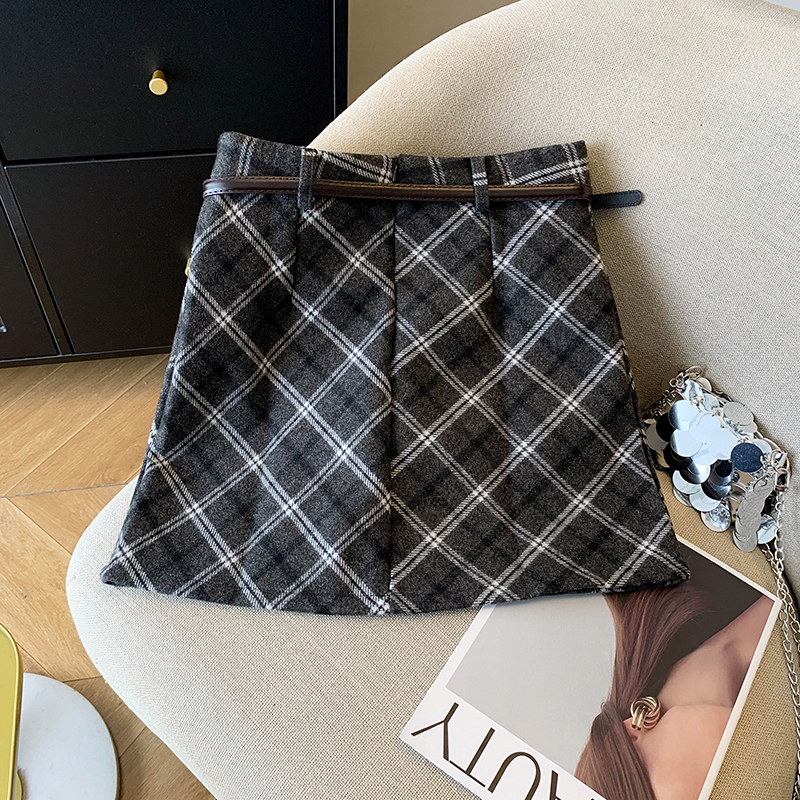 Slim high waist short skirt package hip skirt for women