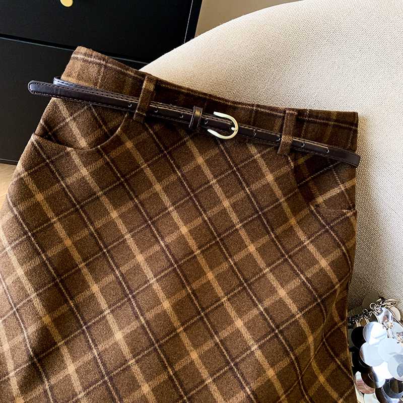 Slim high waist short skirt package hip skirt for women