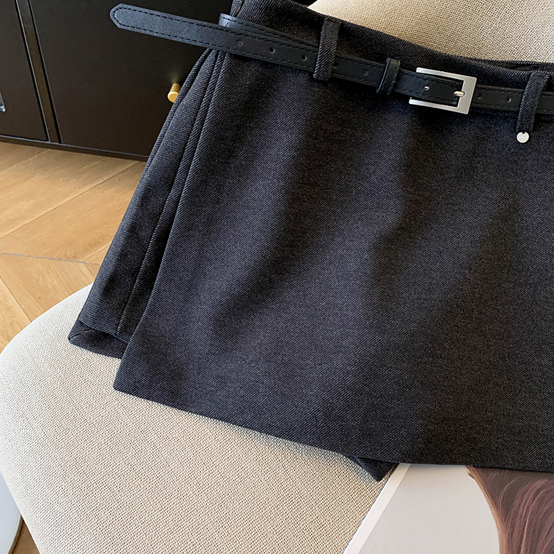 A-line business suit split skirt for women