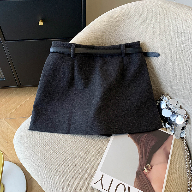 A-line business suit split skirt for women