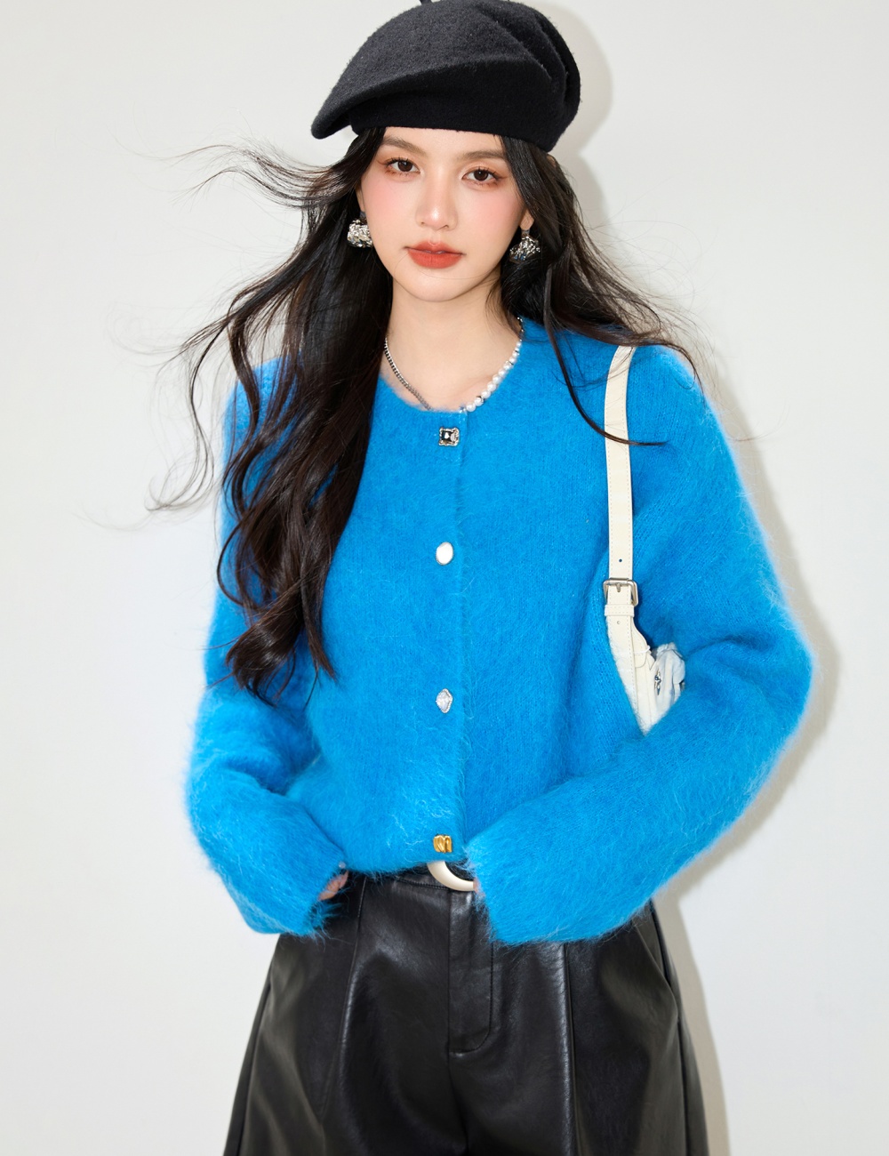 Chanelstyle lazy tops autumn and winter sweater for women