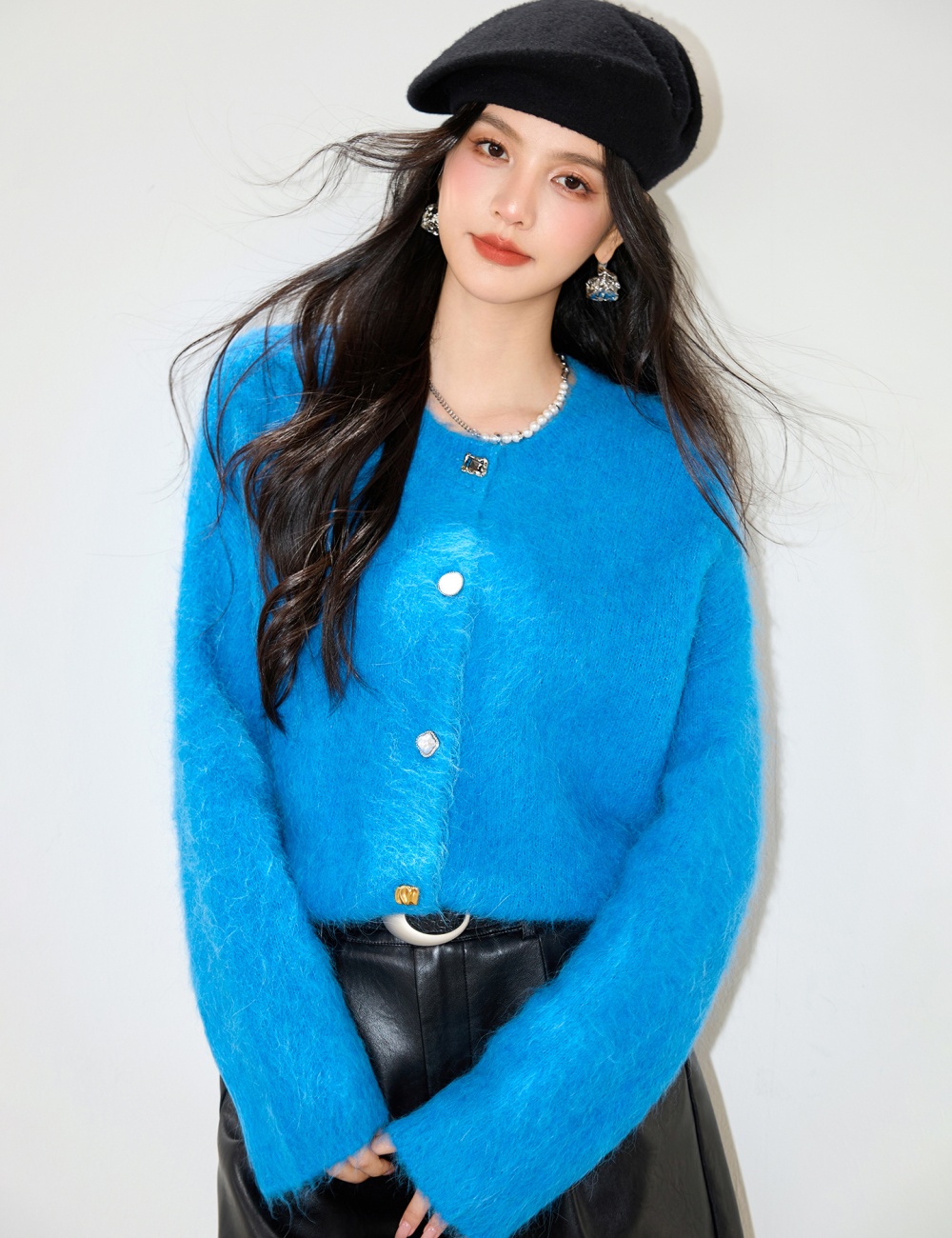 Chanelstyle lazy tops autumn and winter sweater for women