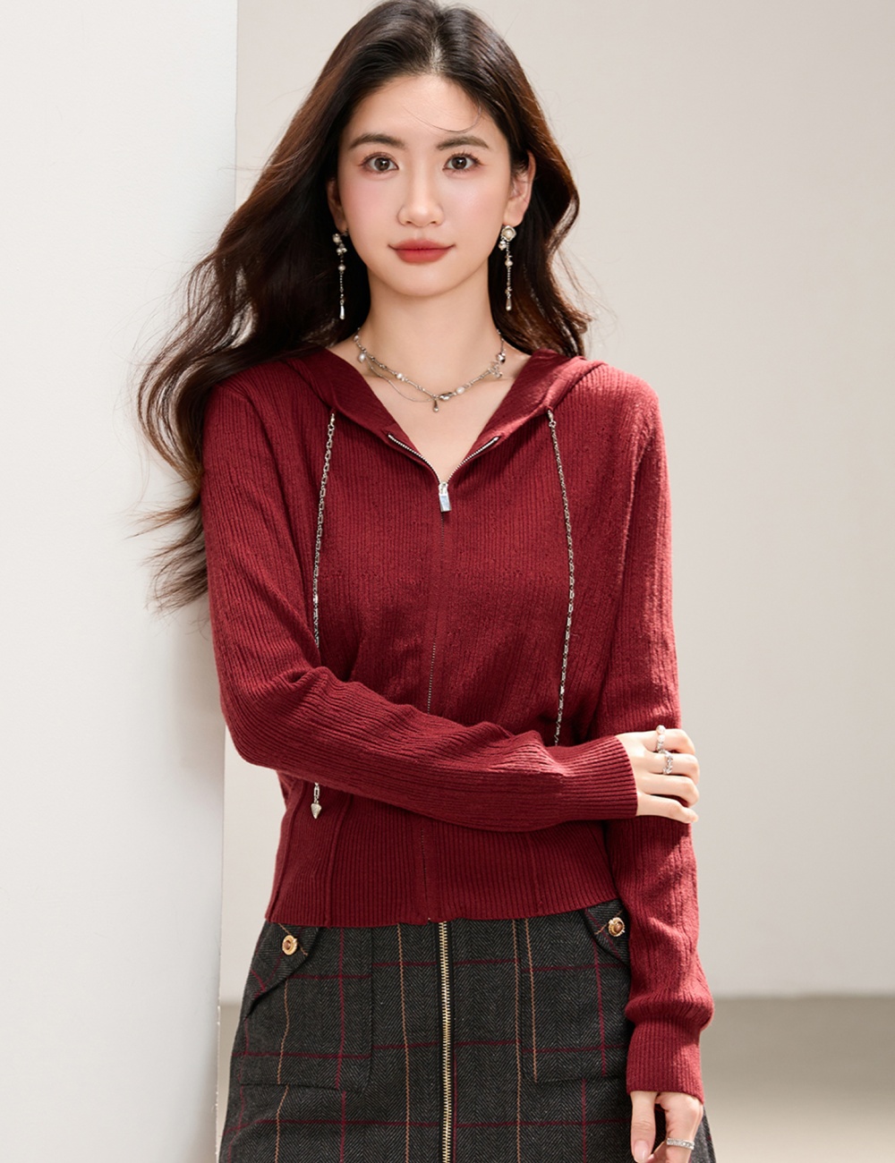 Autumn coat hooded hoodie