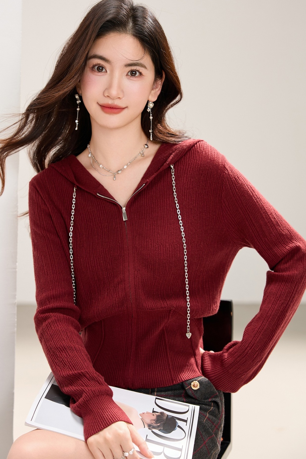 Autumn coat hooded hoodie