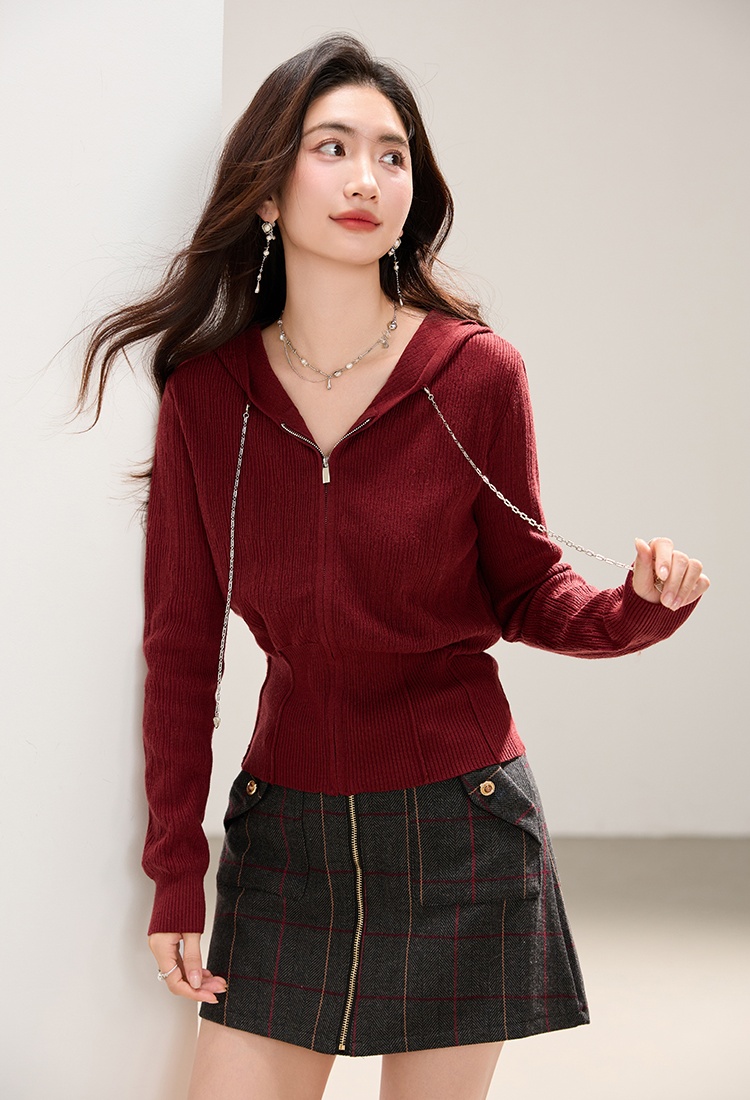 Autumn coat hooded hoodie