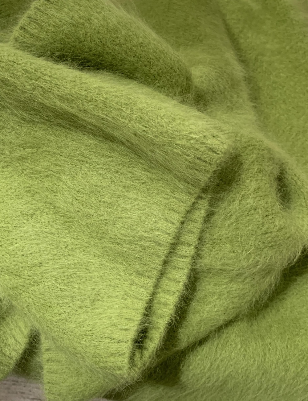 Korean style was white lazy sweater for women