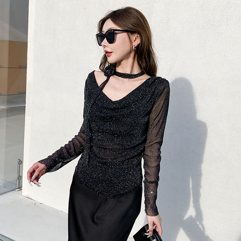 Long sleeve liangsi fashion small shirt