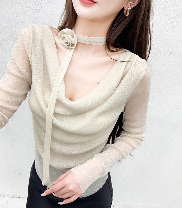 Long sleeve liangsi fashion small shirt