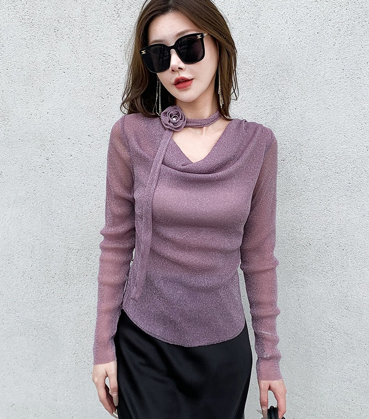 Long sleeve liangsi fashion small shirt