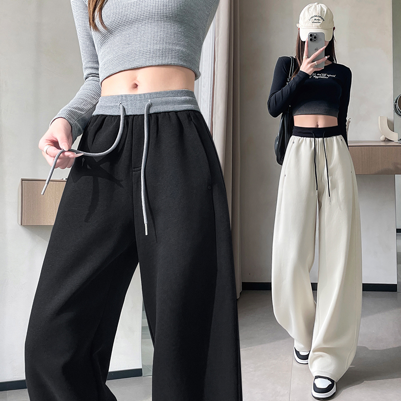 Mixed colors sweatpants Casual pants
