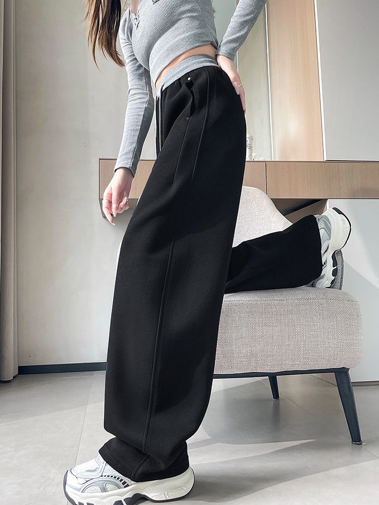 Mixed colors sweatpants Casual pants