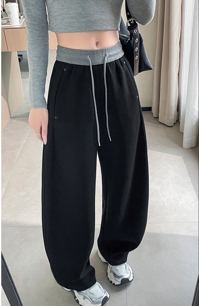 Mixed colors sweatpants Casual pants