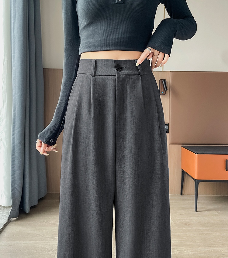 Loose long pants wide leg pants for women