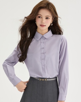 Western style France style autumn shirt for women